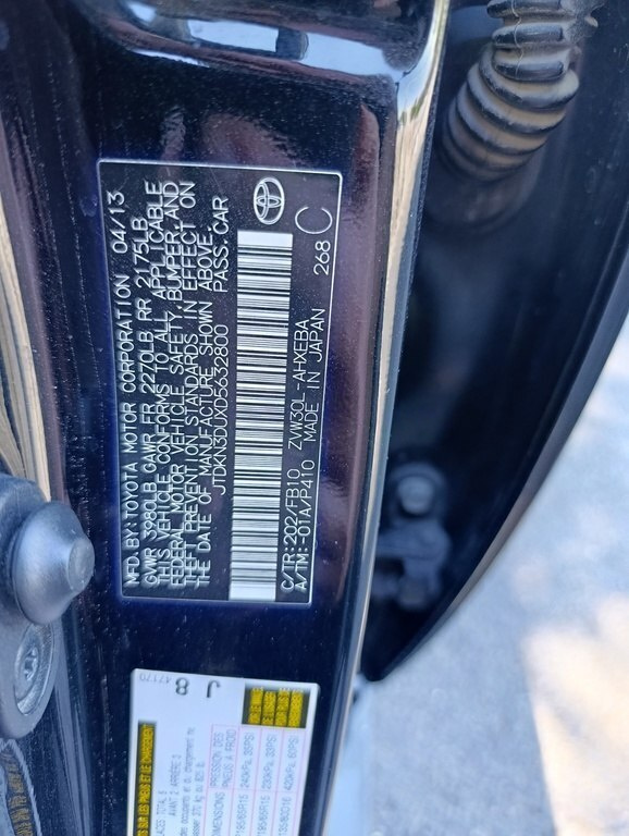 2013 Toyota Prius, 1.8L, 350837km - Image 10