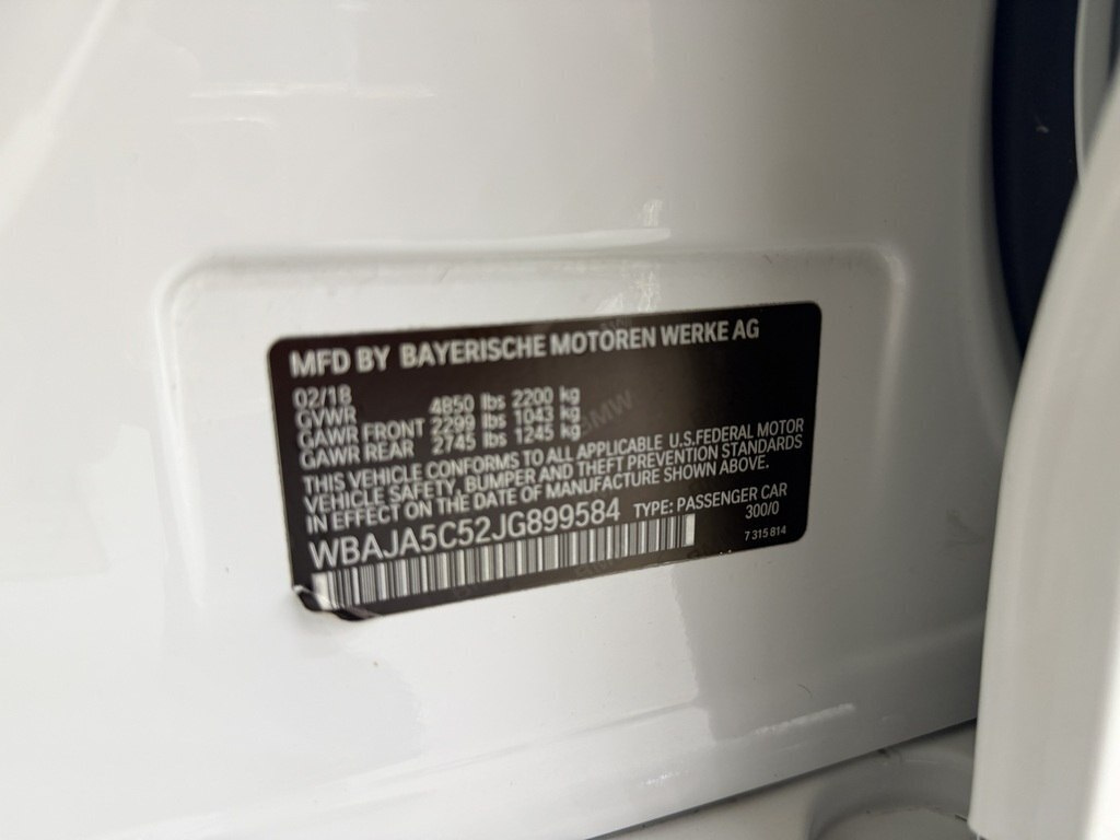 2019 BMW 530, 2.0L, 202000km - Image 19