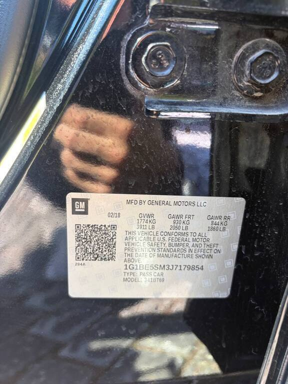 2018 Chevrolet Cruze, 1.4L, 68750km - Image 11